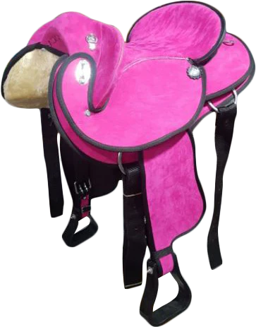 Pink Synthetic Swinging Fender Saddle